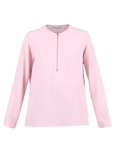 Stella Mccartney Zipped Blouse In Pink