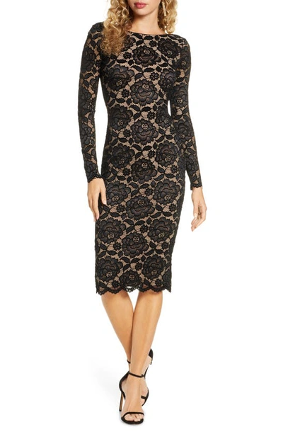 strapless open back dress Emery Dress  Dress the Population