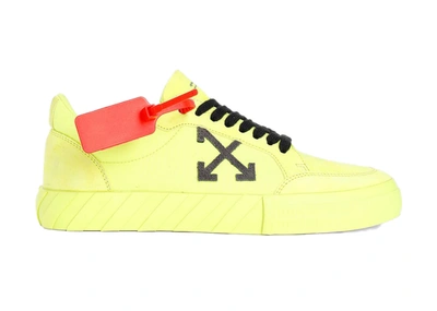 Pre-owned Off-white  Low Vulc Fluo Yellow