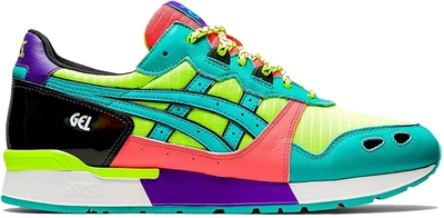 Pre-owned Asics  Gel-lyte Neon Seaglass Safety Yellow In Neon Seaglass/safety Yellow