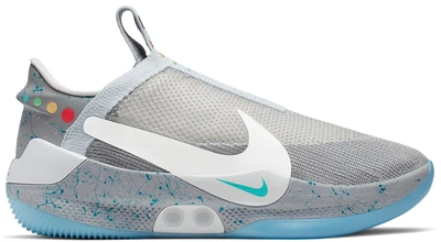 Pre-owned Nike Adapt Bb Mag (uk Charger) In Wolf Grey/reflect Silver |  ModeSens