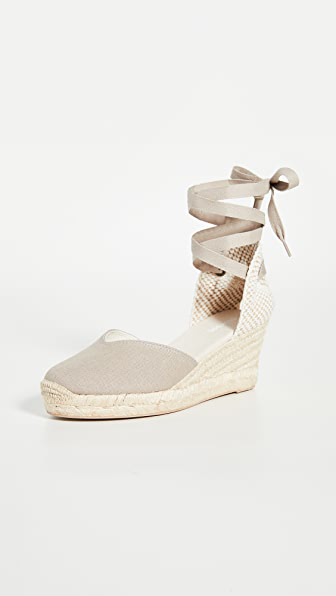 wedges espadrilles ankle wrap