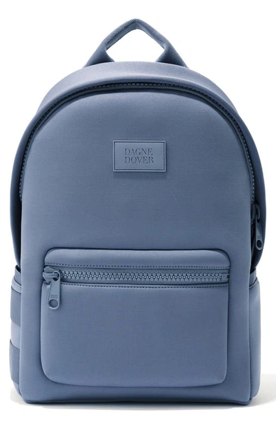 Dagne Dover Medium Dakota Neoprene Backpack In Ash Blue