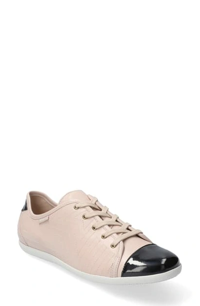 Mephisto Ketty Sneaker In Light Taupe Leather