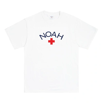 Pre-owned Noah  Thank You Core Logo Tee White