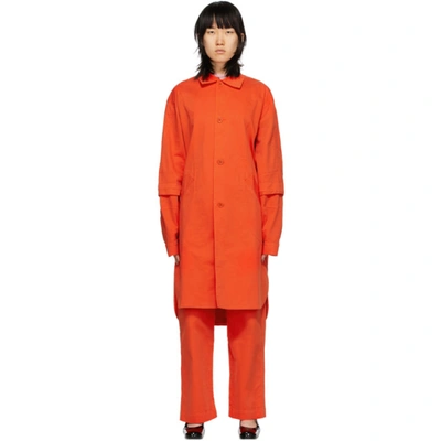 Henrik Vibskov Red Glue Jacket In 102/402 Sun