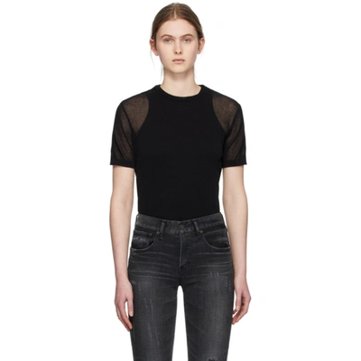 Our Legacy Black Square Round Neck T-shirt
