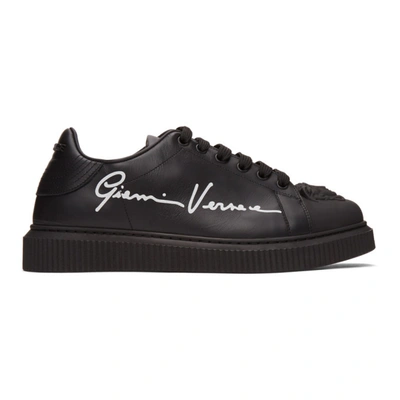 Versace Nyx Medusa Sneakers In D41 Black