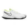 Nike Court Air Zoom Vapor Cage 4 Menâs Hard Court Tennis Shoes In 100 White/b