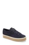 Vince Women's Windell Lace Up Espadrille Platform Sneakers In Coastal