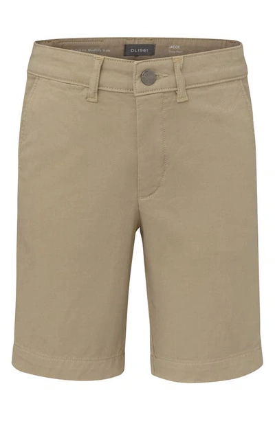 Dl Kids' Jacob Slim Fit Chino Shorts In Sandbar