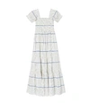 Ivory Duchess/Blue Stripe