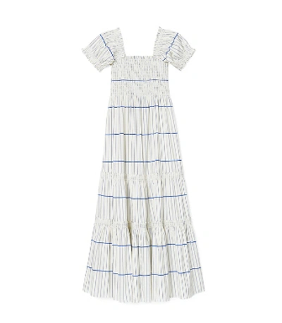 TORY BURCH ワンピース 服 Cotton poplin midi dress957708 TORY BURCH ワンピース 服 Cotton poplin midi dress957708