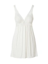 Eberjey Sara Grand Chemise Nightgown In Ivory