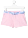 Ralph Lauren Kids' Twill Shorts In Pink