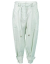 Zimmermann Glassy Slouch Army Pant In Seafoam