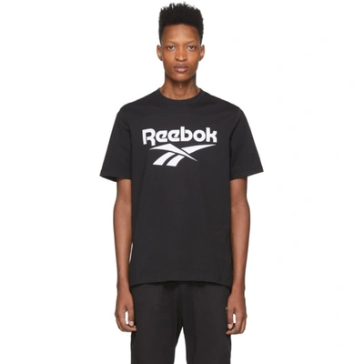 Reebok Training T-shirt In Black With Vector Logo
