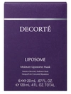 Decorté Liposome Moisture 6-piece Intensive Recovery Radiance Mask Set In White