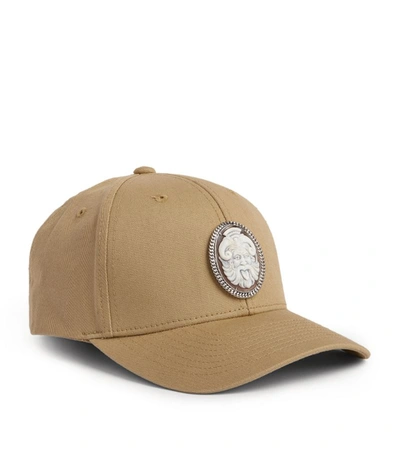 Amedeo Cotton Cameo Faun Cap