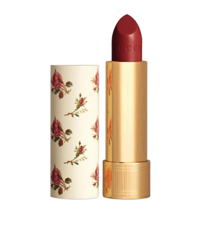 Gucci Rouge À Lèvres Voile Lipstick In Burgundy