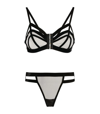 Aubade Liens De Velours Bra And Thong Set