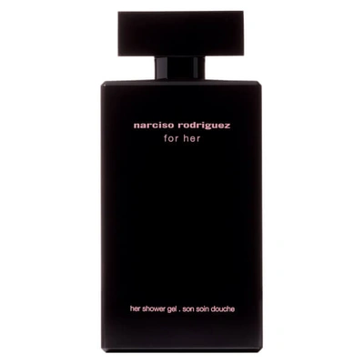 Narciso Rodriguez For Her Shower Gel (200ml) In White