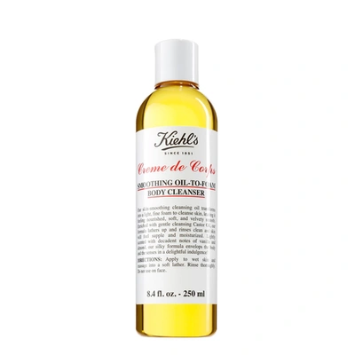 Kiehl's Since 1851 Kiehl's Crème De Corps Smoothing Oil To Foam Body Cleanser In White