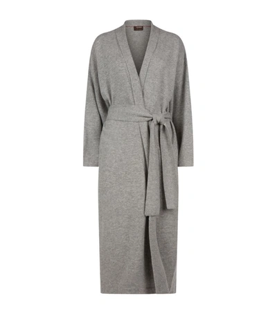 Oyuna Cashmere Robe In Grey