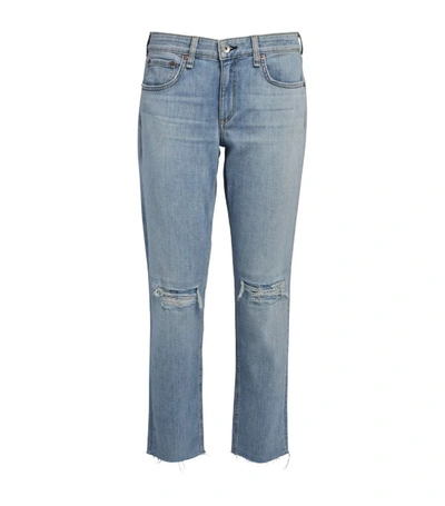 Rag & Bone Rosa Mid-rise Boyfriend Jeans In North Star