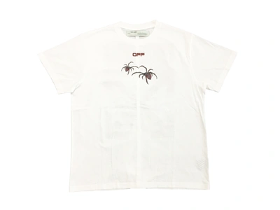 Pre-owned Off-white  Oversized Fit Arachno Arrows T-shirt White