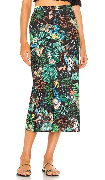 Resa Isabel Midi Skirt In Tropical
