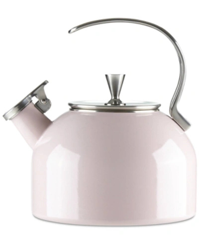 Kate Spade New York All In Good Taste Tea Kettle In Pink