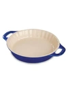Staub Ceramic 9-inch Pie Dish In Dark Blue