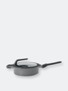 Berghoff Gem Collection Nonstick 10" Covered Saute Pan In Grey