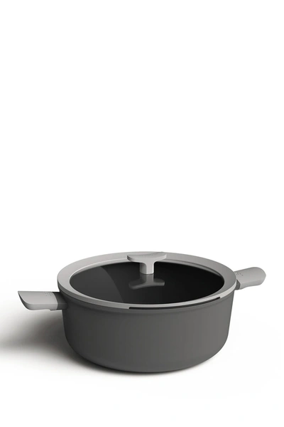 Berghoff Leo 11" Covered Stockpot In Grey