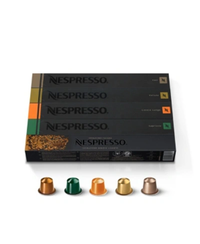 Nespresso Capsules Originalline, Best Seller Variety Pack, Medium Roast Espresso Coffee, 50-count Espresso Pod