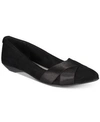Anne Klein Oalise Flats In Black