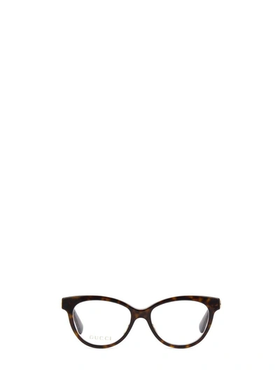 Gucci Women's Light Blue Metal Glasses