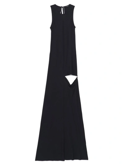 Ann Demeulemeester Women's Black Viscose Dress