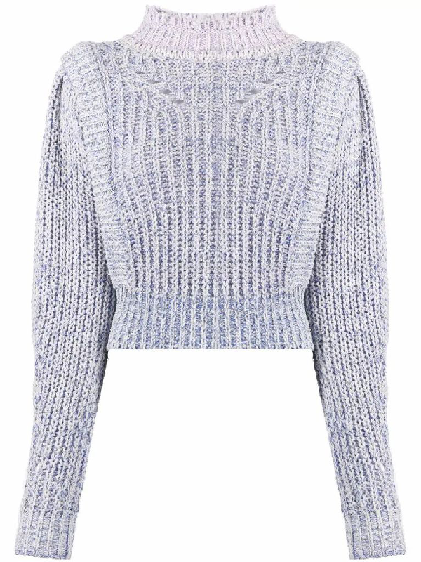 Isabel Marant Étoile Blue Cotton Sweater | ModeSens