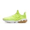 Nike Men's React Presto Running Sneakers From Finish Line In Volt,white,gum Light Brown,volt