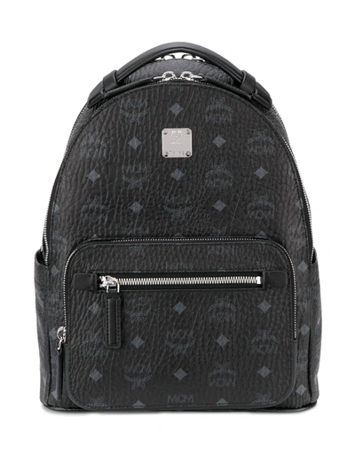Mcm Small Stark Backpack In Black