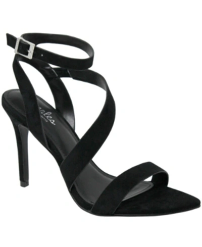 Charles By Charles David Tracker Strappy Dress Sandals Women's Shoes In Black