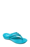 Minnetonka Women's Silverthorne Prism Thong Sandals Women's Shoes In Turquoise