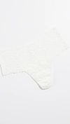 Hanky Panky American Beauty Original-rise Lace Thong In White