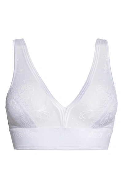 Wacoal Women's Net Effect Soft Cup Bra 810340 In White