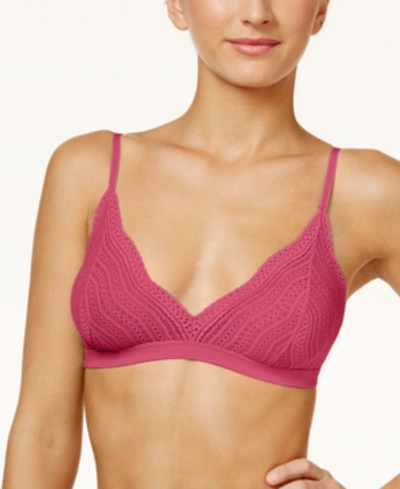 Cosabella Dolce Triangle Soft Bralette Dolce1301 In Raspberry Rose