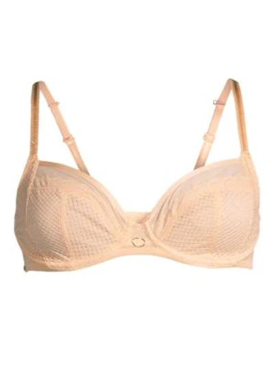 Chantelle Modern Flex Soft Plunge T-shirt Bra 17a6, Online Only In Ultra Nude