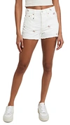 Levi's Women's 501 Cotton High-rise Denim Shorts In In The Clouds
