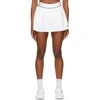 Nike Women's Court Dry Flouncy Tennis Skort In 101 White
